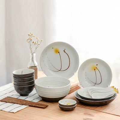 釉下彩韻 茗軒茶舍19頭日式餐具套裝，婚嫁禮遇中的匠心美學(xué)